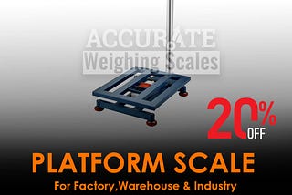 High quality Aluminum hea-duty platform weighing scales