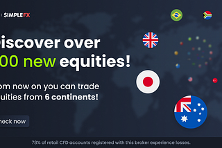 Hundreds of new financial assets available for trading on SimpleFX!