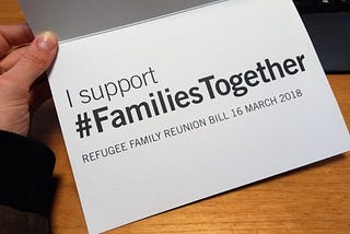 Families should be together!