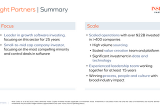 Quick notes on LPs #4- CRPTF and Insight Partners Opportunity Fund I Pitch Deck(part 1 of 3)