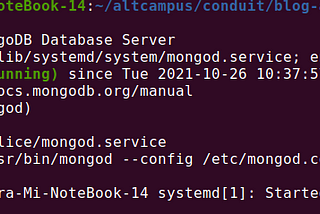 How to fix: mongod.service