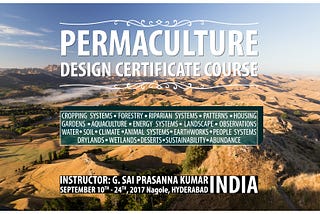 Permaculture Design Certificate Course