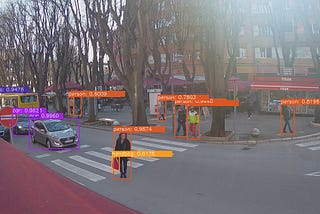 Object detection on public webcam with OpenCV and YOLOv4