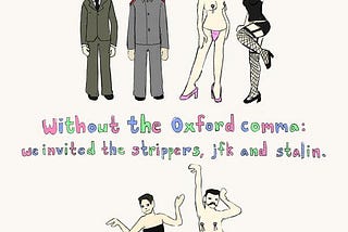 Writing Tip #21: The Oxford Comma