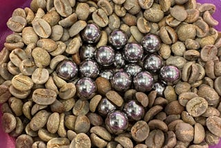 Metal Ball Bearings in Coffee Roasting Drum