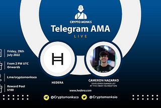 CRYPTO MONKS x HEDERA AMA Recap