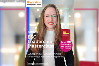 ESG reporting — ESG leadership is synonymous with data management