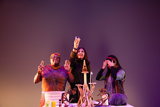 DOROTHEA GLORIA AND HANDAN OZBILGIN CREATE A HEALING RITUAL THROUGH THEIR SHOW; CONNECTIONS