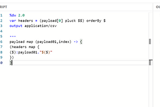 Retain column order while writing csv