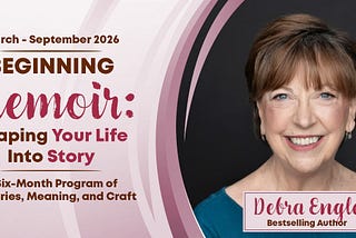 Story Summit Announces Four Acclaimed Memoirists for Its Beginning Memoir Workshop