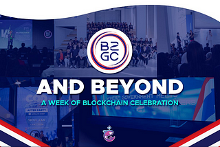 B2GC and Beyond A Week of Blockchain Celebration
