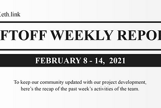 LiftOff Weekly Review