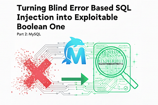 Turning Blind Error Based SQL Injection into Exploitable Boolean One Part 2: MySQL