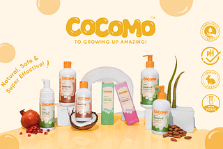 Cocomo natural personal care products for kids and teens