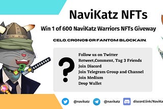 The NaviKatz Warrior NFTs Airdrop is live! 💨💪⚡️🌳🗡🔥👹👨🏾‍🎤