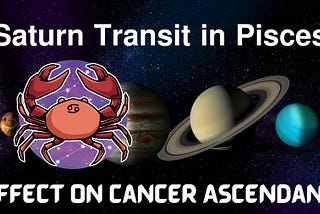 Saturn Transit in Pisces (March 29, 2025 – June 3, 2027): Detailed Predictions for 𝐂𝐚𝐧𝐜𝐞𝐫…