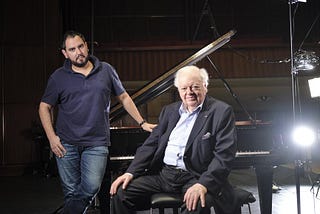 A world premiere, the hologram of a virtuoso recorded during his lifetime