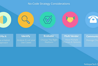 5 key considerations for no-code strategy