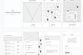 Wireframing Emov Prototype