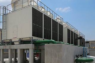 Applications of various cooling towers