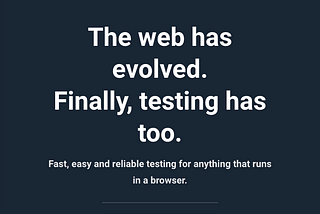 Tester une application web avec Cypress