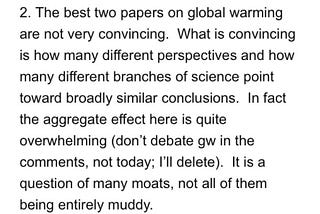 Noah Smith’s “2 paper” rule and the climate change silo