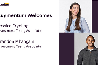 Meet The Investors: Jessica Frydling and Brandon Mhangami