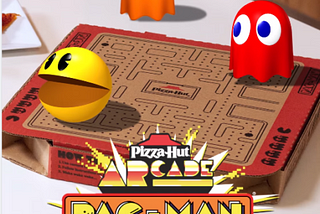 Pizza Hut x Pac Man AR Collaboration