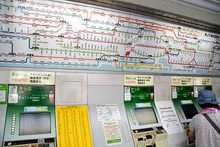 Photo of metro lines