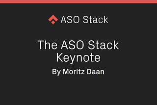 App Store Optimization Stack Keynote
