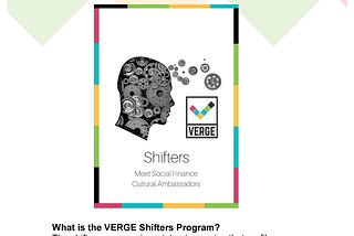 VERGE Capital Shifters Program