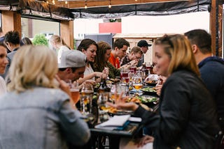Why does catering make people happy?