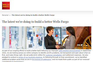 Wells Fargo Struggles to Come Back