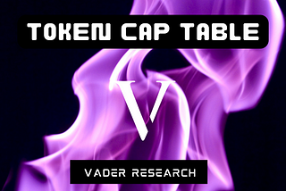 Token Cap Table Allocation