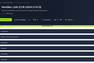Moniker Link (CVE-2024–21413) | EXPLOITATION BASICS TRYHACKME