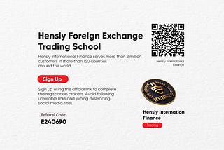 Hensly Trade | Sign up | Free Registration | Join using a secure and official registration