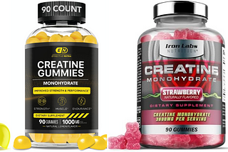 Review of Creatine Gummy Products Fail Testing, raising Red Flags 🚩