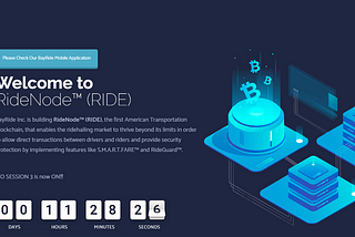 [Ride Node] Facilitator of Blockchain Based Transportation Orders