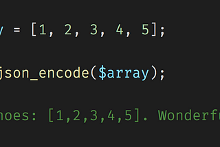 My love-hate relationship with PHP: Arrays
