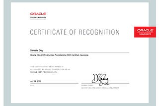 How I managed to do Oracle cloud Infrastructure Foundations 2020 Associate Certification along…