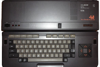 MSX-2 home computer as produced by Philips in 1986.