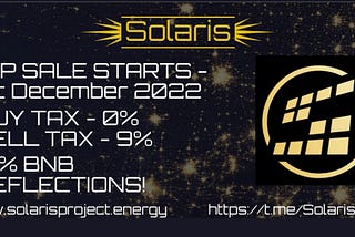 SOLARIS: Powering the world with solar power.