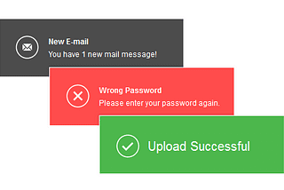 Handling feedback in Web (Laravel) Applications