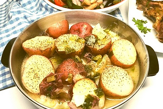 New Potatoes in Butter Sauce — Potatoes