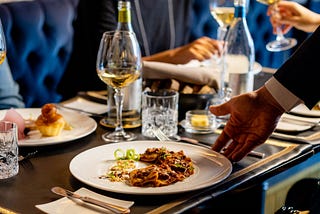 Un’immagine del ristorante Casa Coppelle, Roma — Foto © Andrea Di Lorenzo