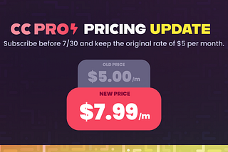 Important Announcement: Crowd Control Pro Price Increase