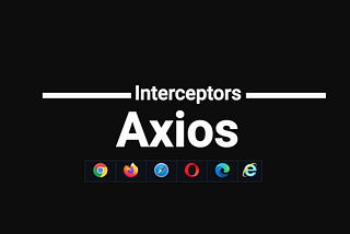 [*NEW*] Axios Refresh Tokens using Interceptors.