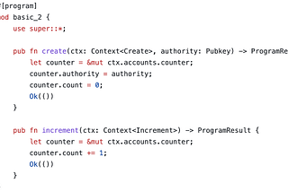 Solana Program with Anchor Framework