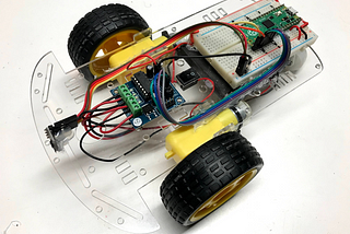 Raspberry Pi Pico Robot in Micropython