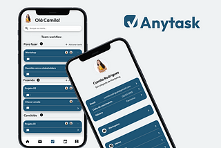 Anytask — estudo de caso de UX/UI